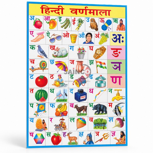 Hindi Alphabet Chart